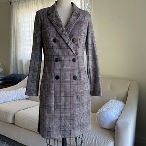 Plaid Suit minidress